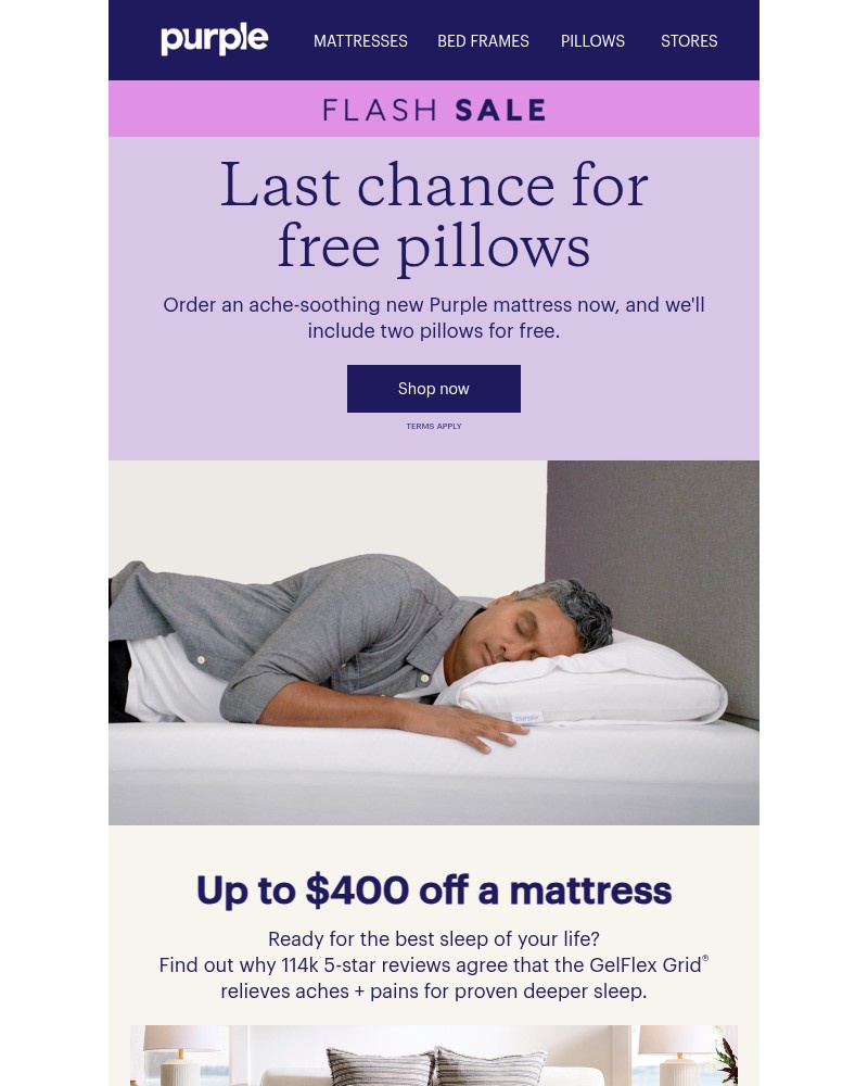 Screenshot of email with subject /media/emails/free-pillow-deal-ends-tonight-fa8ac6-cropped-d34b76a5.jpg
