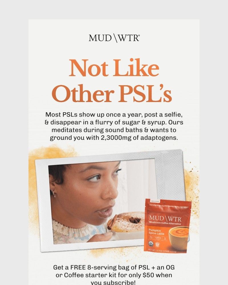 Screenshot of email sent to a MUD/WTR Newsletter subscriber