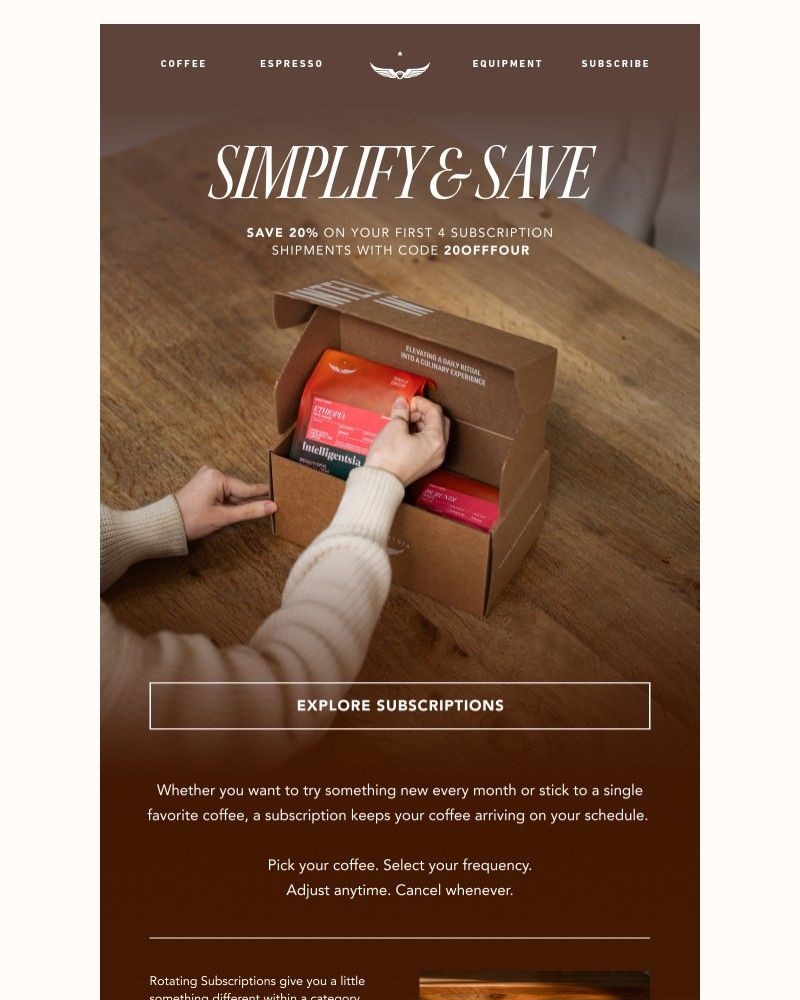 Screenshot of email with subject /media/emails/free-shipping-20-off-your-first-4-coffee-deliveries-ad716c-cropped-48193e0e.jpg