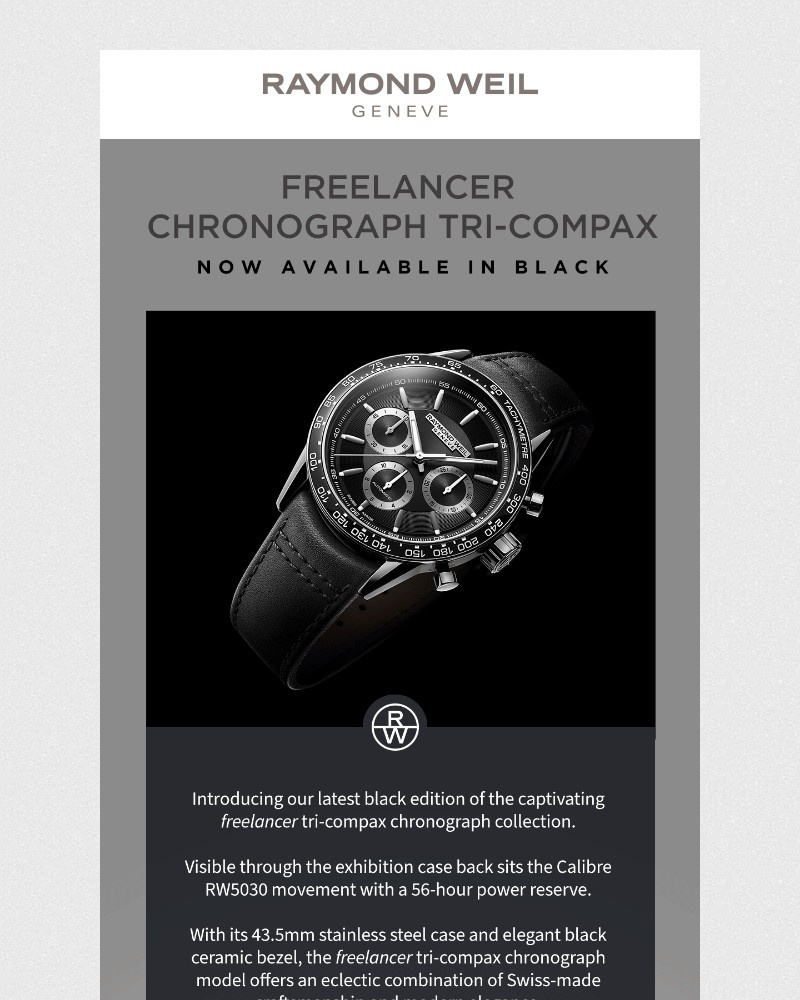Screenshot of email with subject /media/emails/freelancer-chronograph-tri-compax-now-available-in-black-e9bc96-cropped-e19172d2.jpg