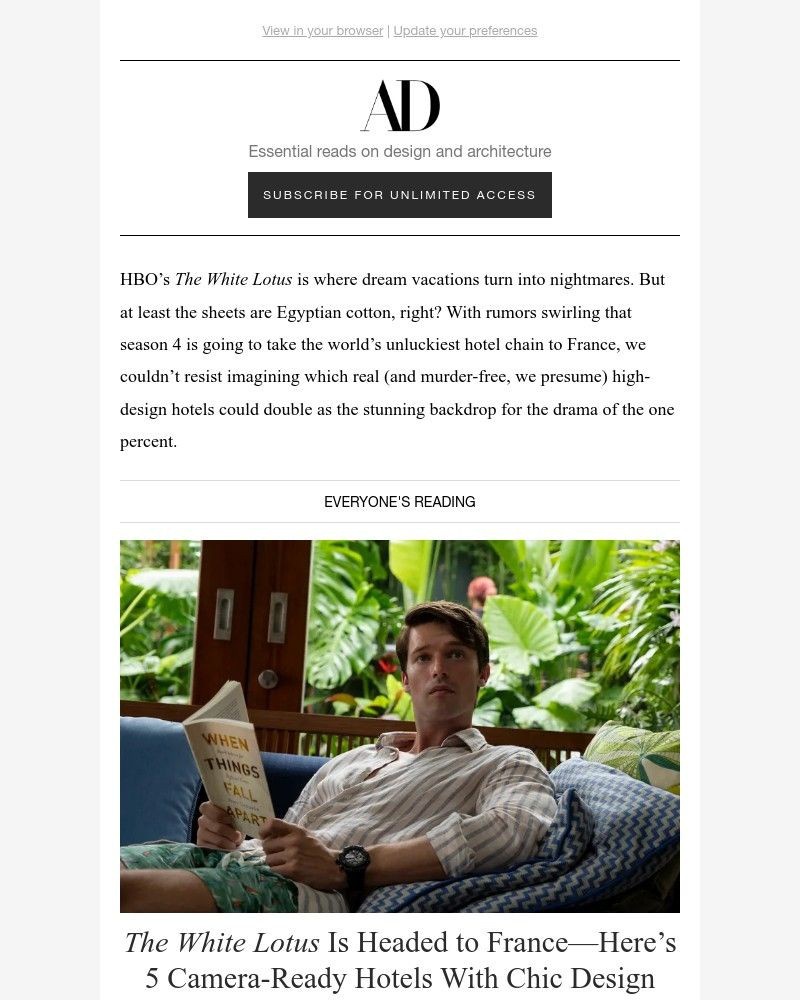 Screenshot of email with subject /media/emails/french-hotels-with-white-lotus-vibes-ee21d5-cropped-e1a6672e.jpg