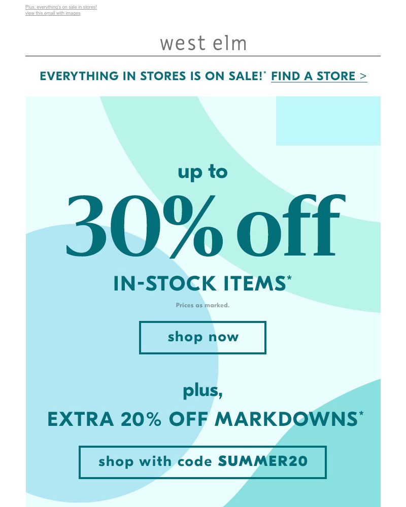 Screenshot of email with subject /media/emails/fresh-friday-finds-up-to-30-off-in-stock-items-extra-20-off-markdowns-cropped-ec0b4ae0.jpg