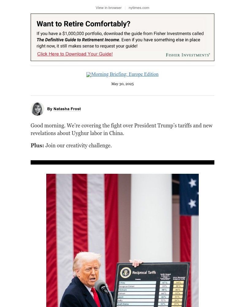 Screenshot of email with subject /media/emails/friday-briefing-trumps-tariffs-get-a-reprieve-1a9345-cropped-28ffd6bf.jpg