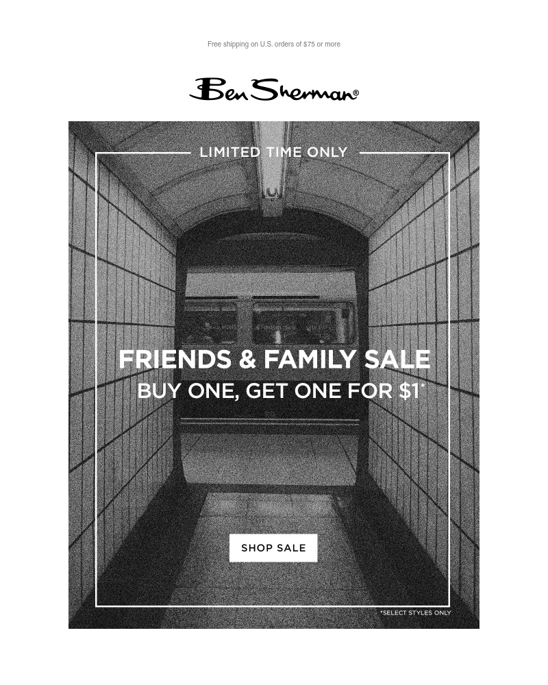Screenshot of email with subject /media/emails/friends-and-family-sale-buy-one-get-one-for-1-d2ce34-cropped-5e6137b3.jpg