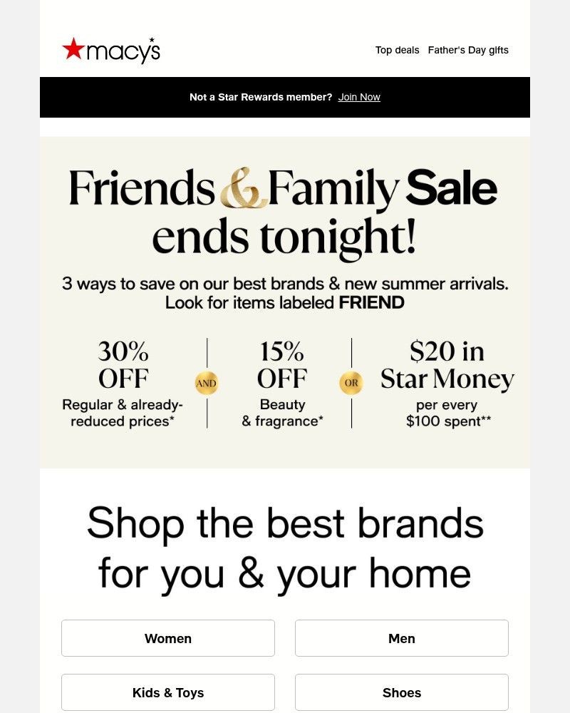 Screenshot of email with subject /media/emails/friends-family-hours-left-to-shop-brands-that-are-rarely-on-sale-e00cbc-cropped-81727f75.jpg