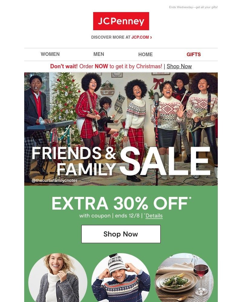 Screenshot of email with subject /media/emails/friends-family-sale-extra-30-off-a909f3-cropped-ca6fd64a.jpg