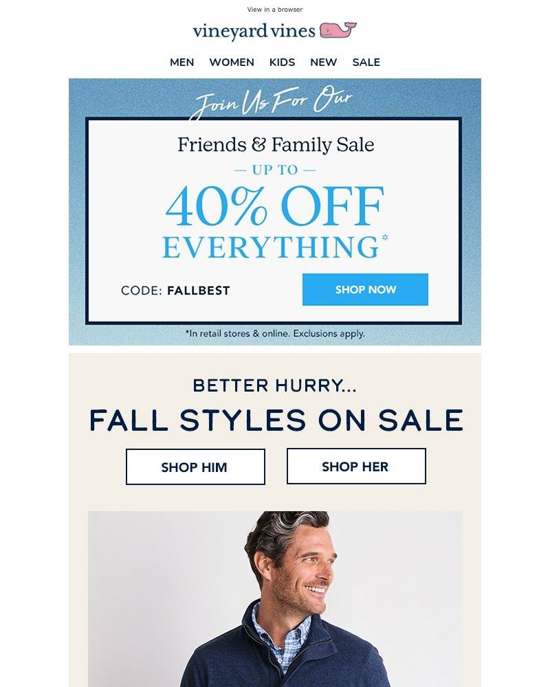 Screenshot of email with subject /media/emails/friends-family-sale-up-to-40-off-new-fall-styles-d8d56f-cropped-7c33df8e.jpg