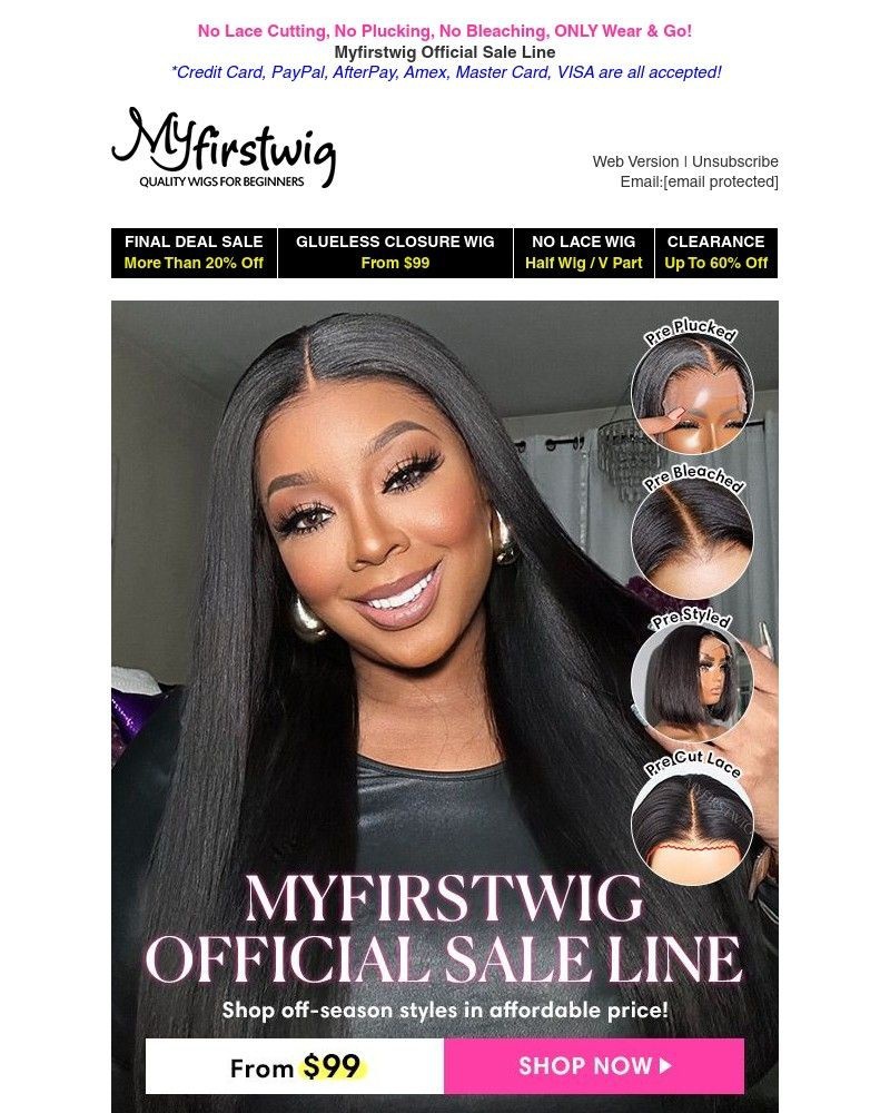 Screenshot of email with subject /media/emails/from-99-onlyno-lace-cutting-no-plucking-glueless-wig-myfirstwig-affordable-line-8_BhZ37v6.jpg