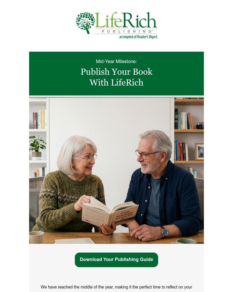 Screenshot of email sent to a Reader’s Digest Newsletter subscriber