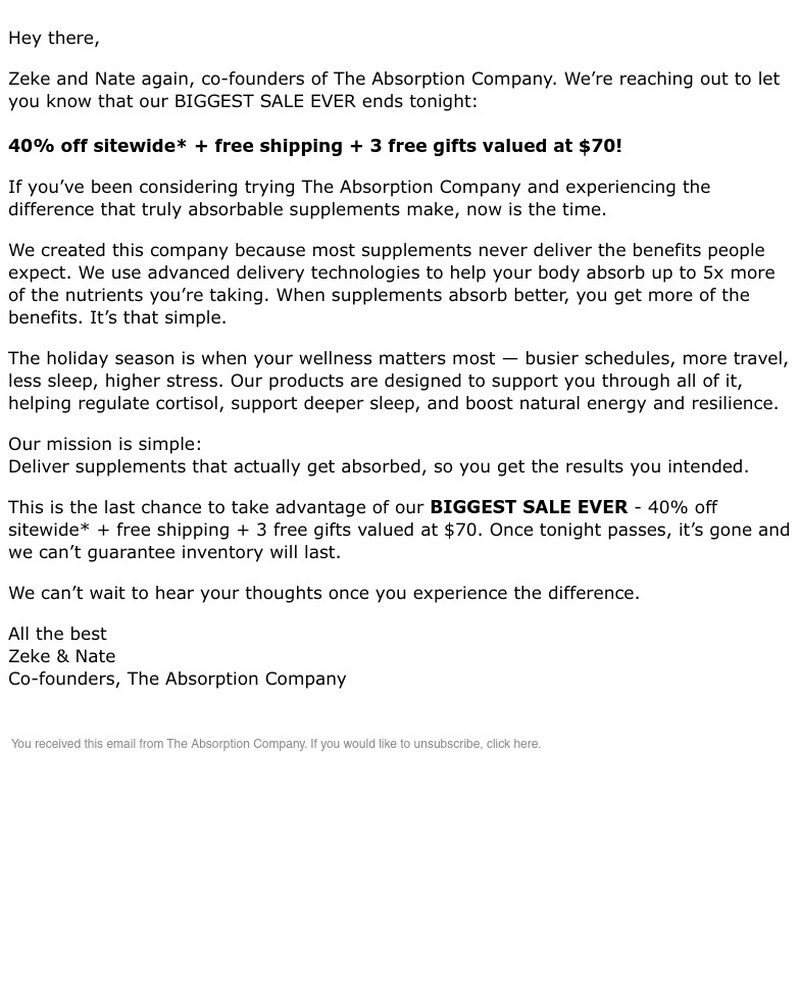 Screenshot of email with subject /media/emails/from-our-founders-our-biggest-sale-ever-ends-tonight-4f0516-cropped-2f7d9136.jpg