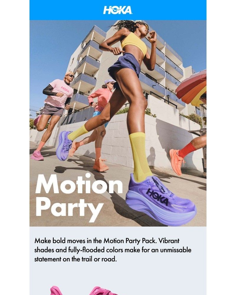 Screenshot of email sent to a Hoka Newsletter subscriber