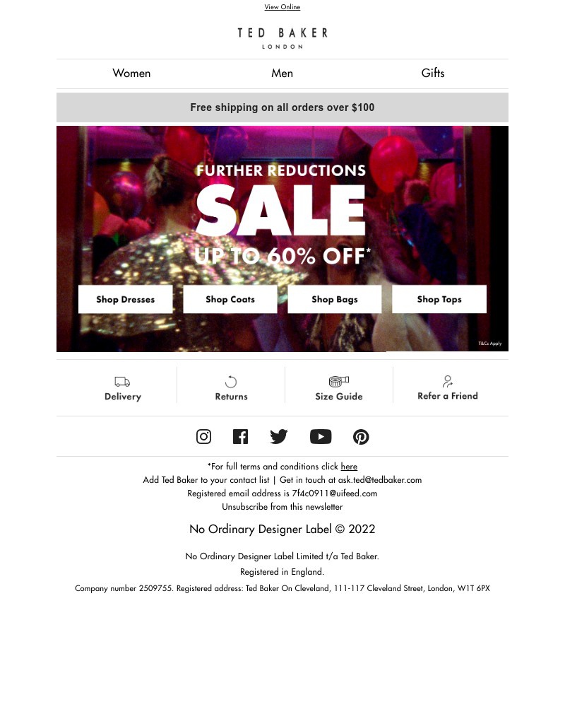 Screenshot of email with subject /media/emails/further-festive-reductions-c9e8a6-cropped-d8ca91b4.jpg