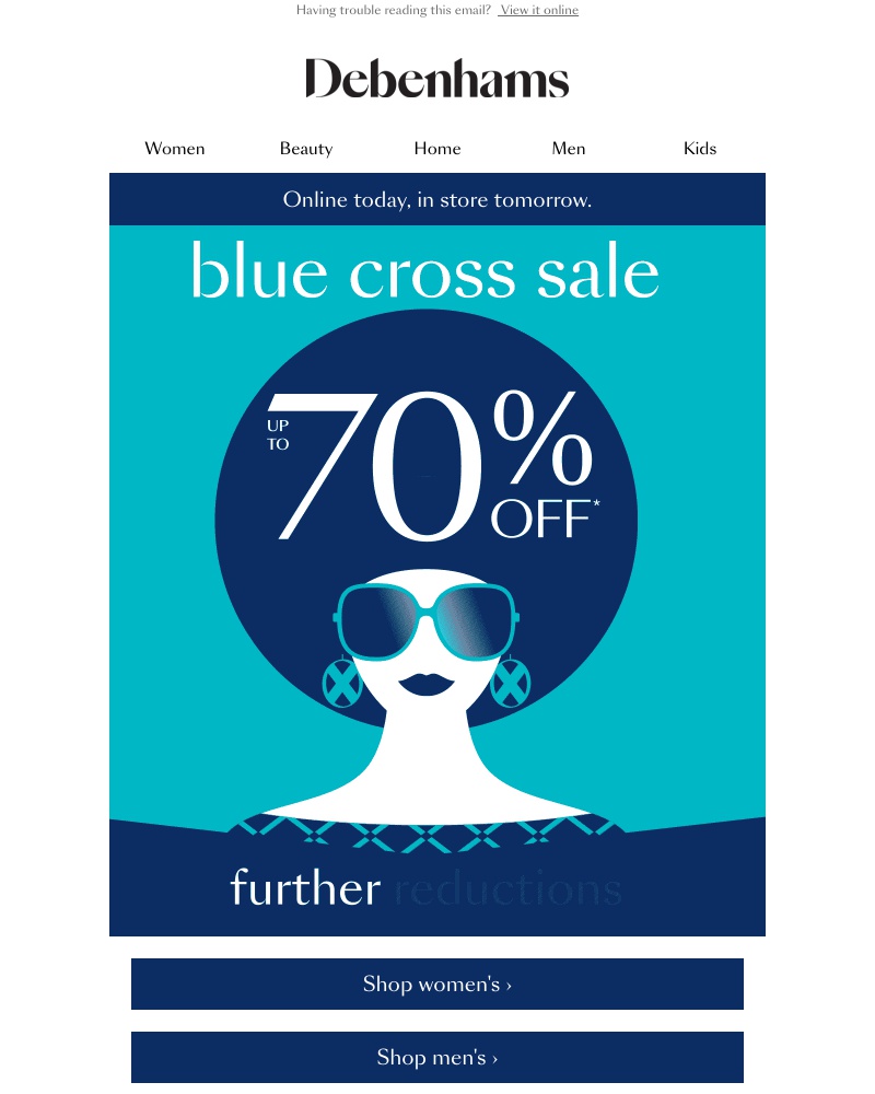 Screenshot of email with subject /media/emails/further-reductions-in-the-70-off-blue-cross-sale-cropped-2cf717bb.jpg
