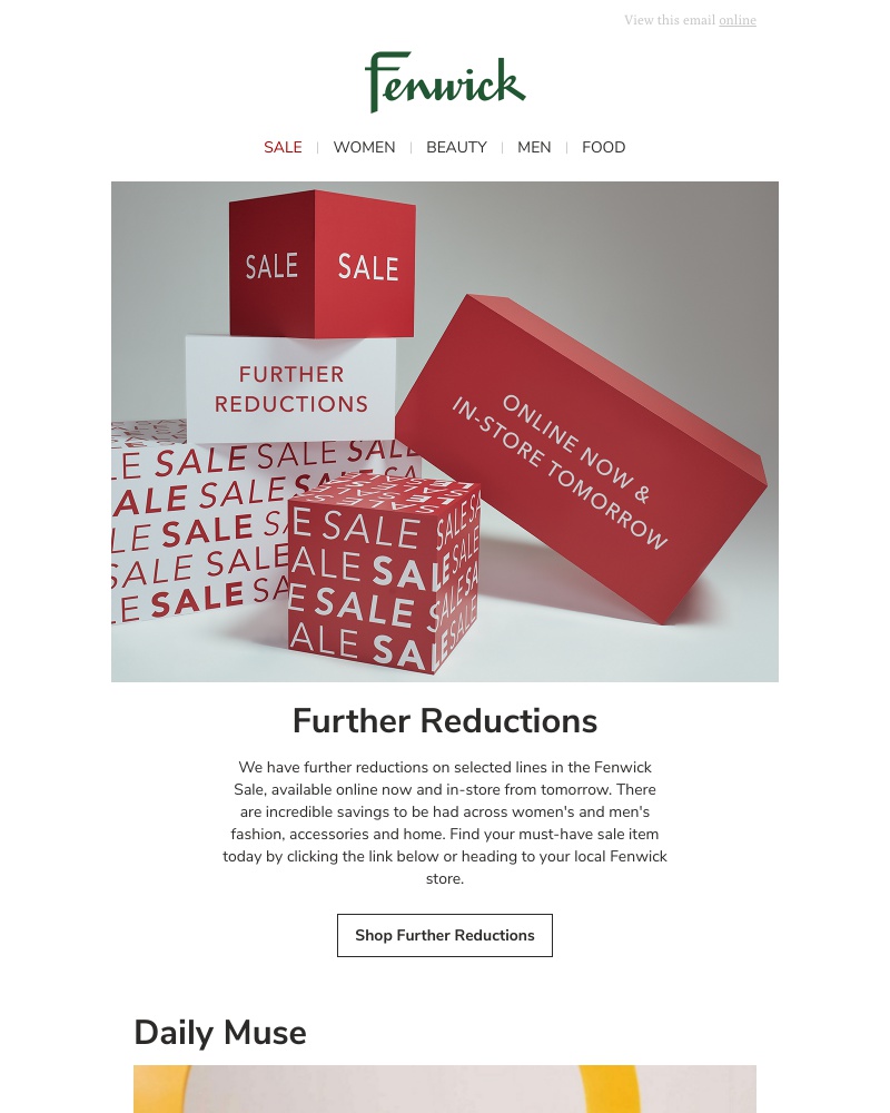 Screenshot of email with subject /media/emails/further-reductions-online-now-in-store-tomorrow-cropped-831fa281.jpg