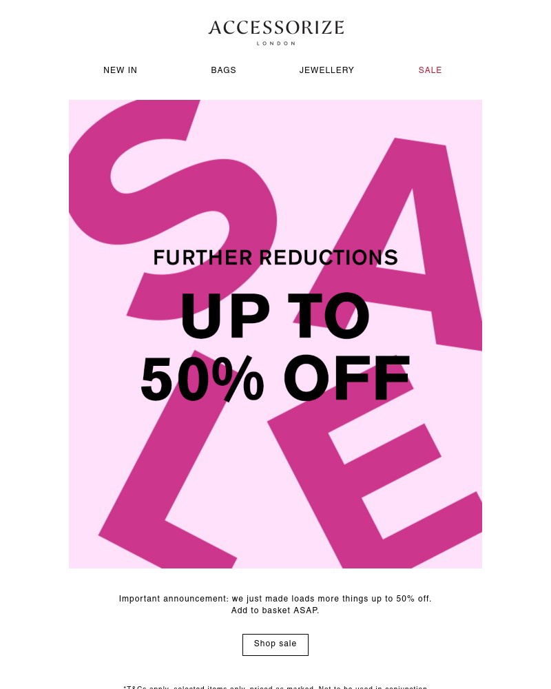 Screenshot of email with subject /media/emails/further-reductions-up-to-50-off-inside-14dd3f-cropped-2c3109a8.jpg