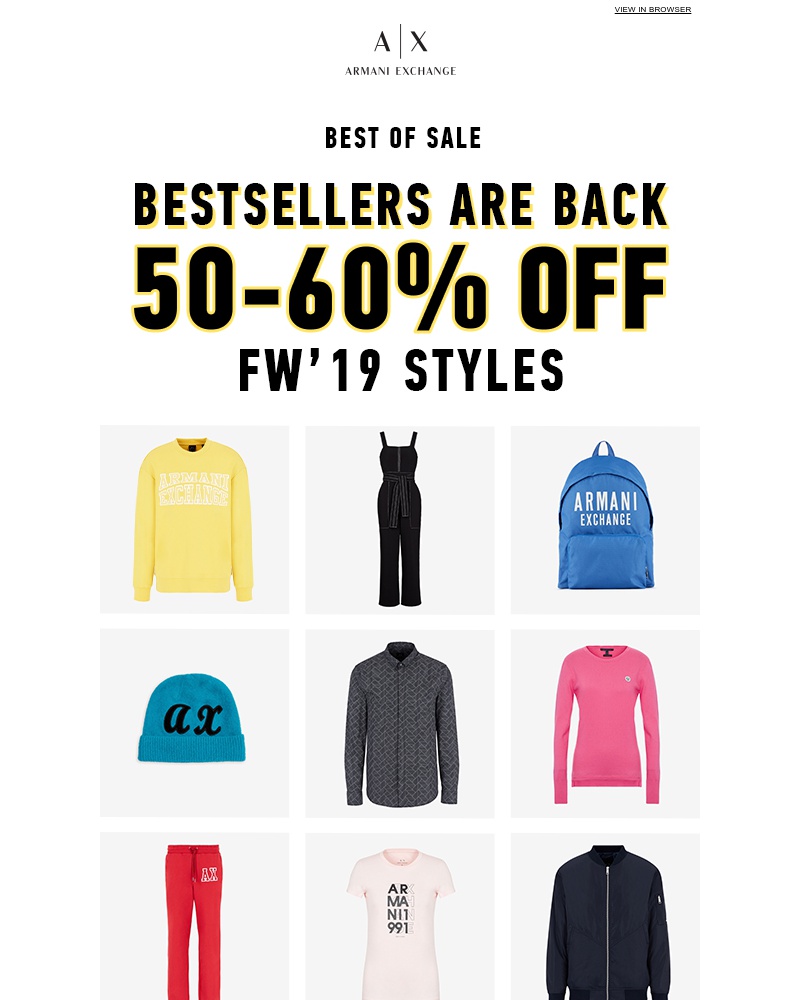 Screenshot of email with subject /media/emails/fw19-bestsellers-are-back-at-50-60-off-cropped-52593c91.jpg