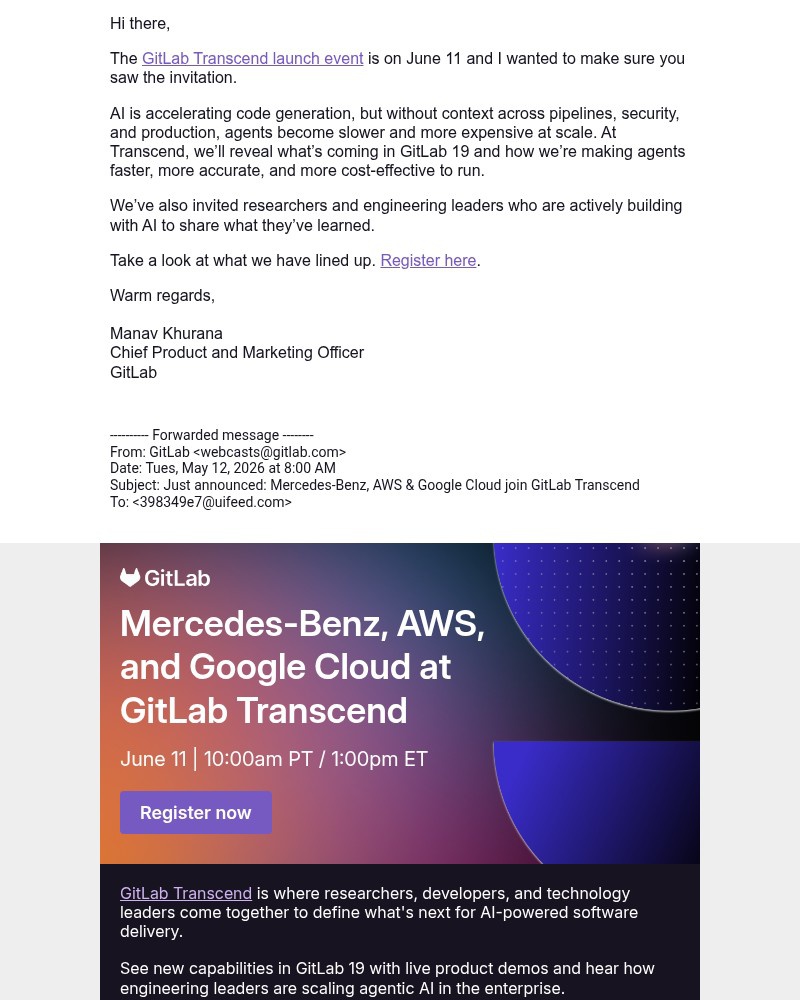 Screenshot of email with subject /media/emails/fwd-just-announced-mercedes-benz-aws-google-cloud-join-gitlab-transcend-173ab2-cr_JmUyZGL.jpg