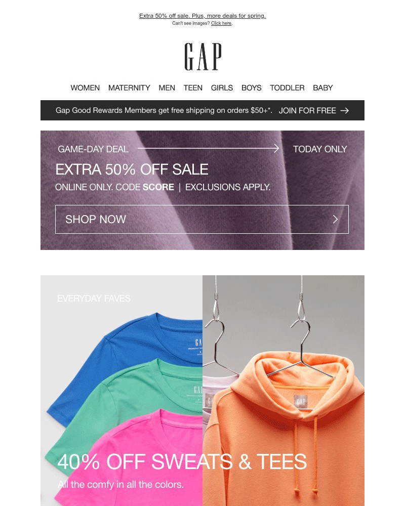 Screenshot of email with subject /media/emails/game-day-deal-sale-now-50-off-m-o-r-e-ab0324-cropped-f5809c4d.jpg