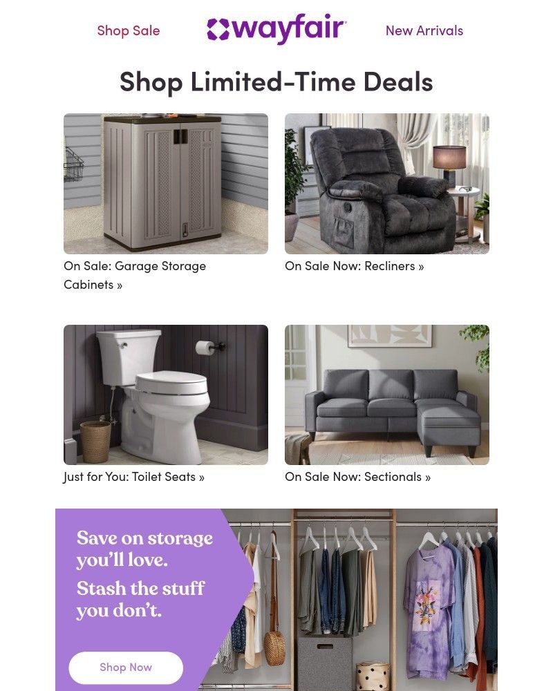 Screenshot of email with subject /media/emails/garage-storage-cabinets-on-sale-instant-savings-50aeb0-cropped-a880467a.jpg