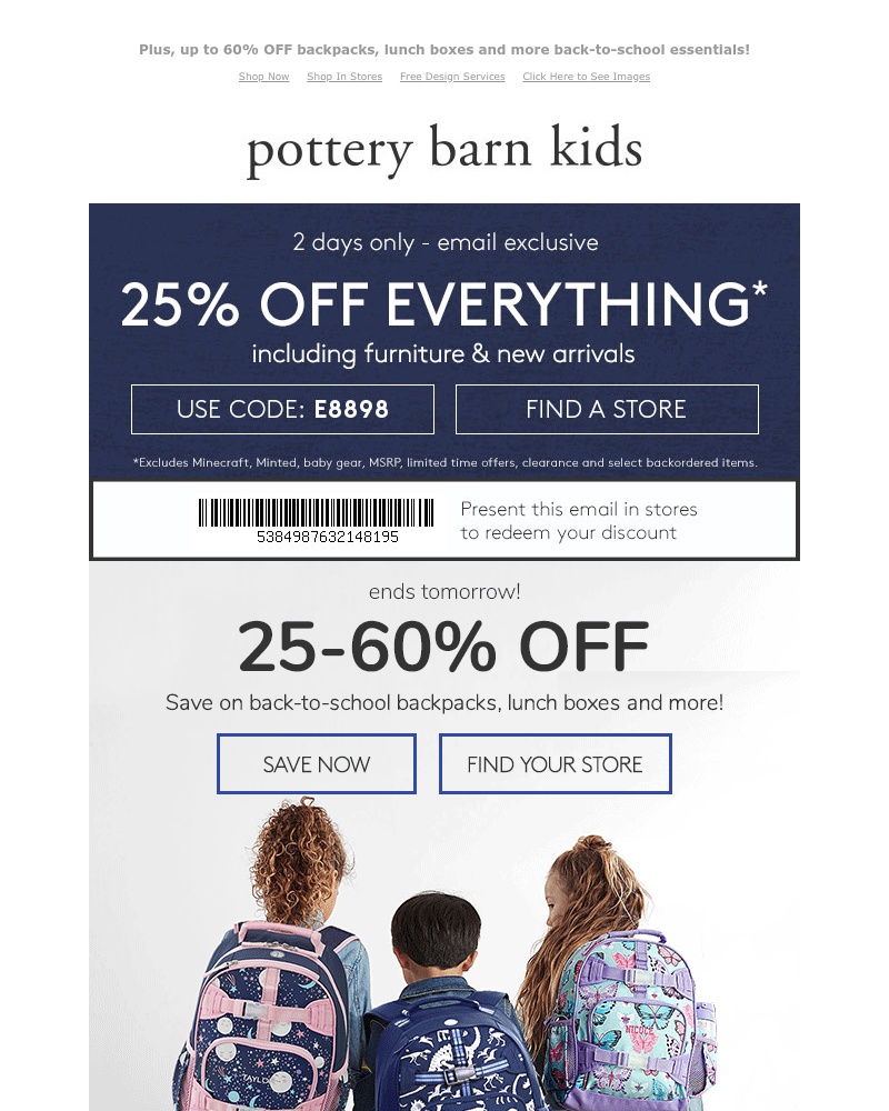 Screenshot of email with subject /media/emails/gear-up-for-school-at-our-sale-25-off-everything-with-your-exclusive-code-2-days-_tnZnulb.jpg