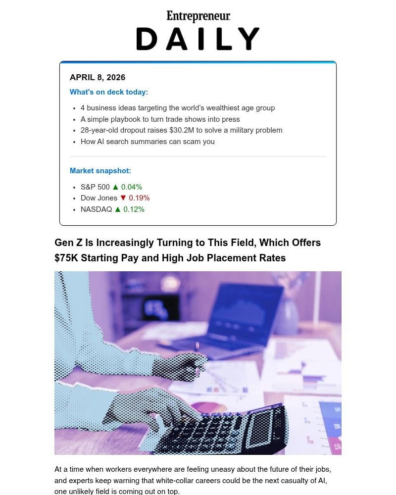 Screenshot of email with subject /media/emails/gen-z-is-flocking-to-this-field-with-75k-starting-pay-53b179-cropped-57e5e8bd.jpg