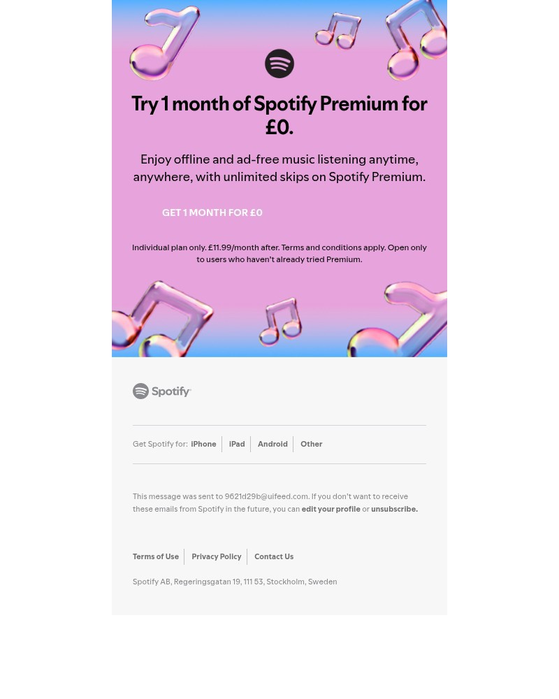 Screenshot of email with subject /media/emails/get-1-month-of-all-the-premium-perks-for-0-d27209-cropped-73afb481.jpg