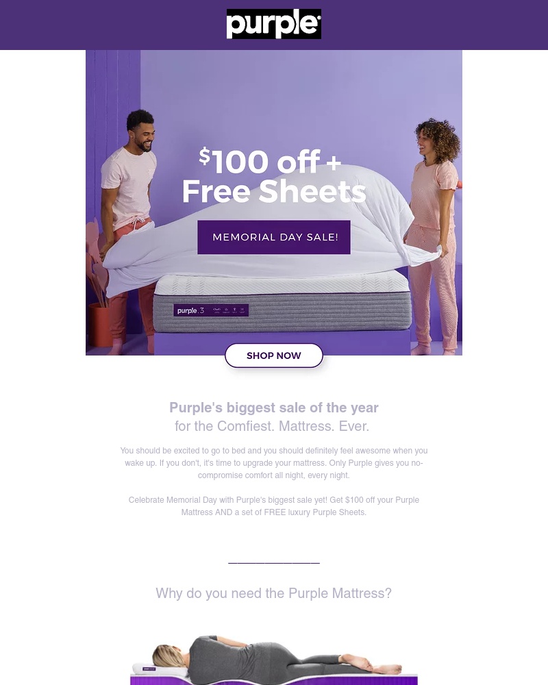 Screenshot of email with subject /media/emails/get-100-off-free-sheets-with-our-memorial-day-sale-1-cropped-511136eb.jpg