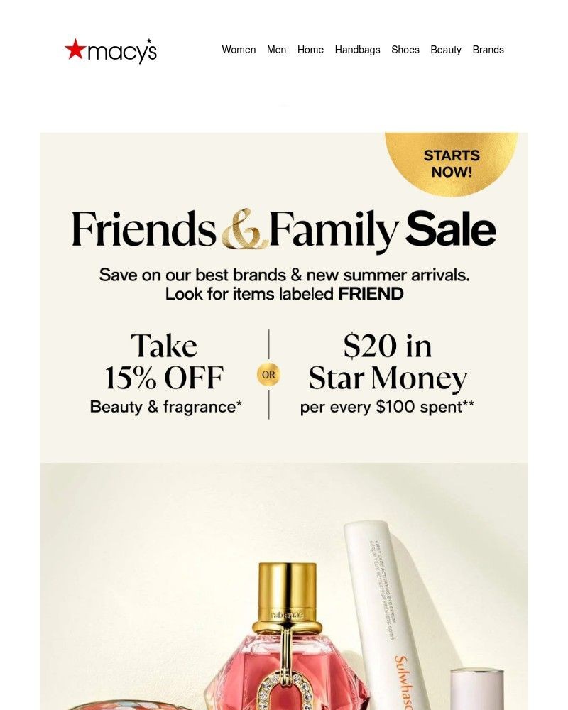 Screenshot of email sent to a Macy's Cart abandoner