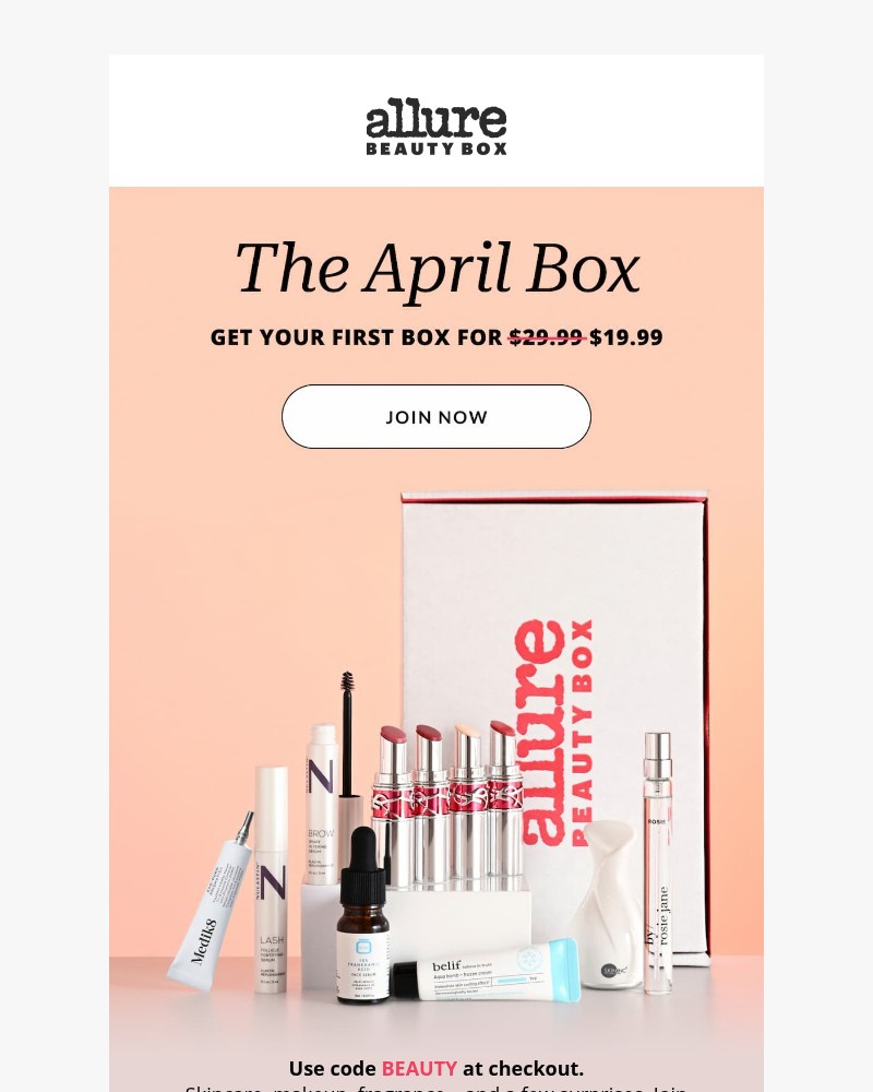 Screenshot of email sent to a Architectural Digest Newsletter subscriber