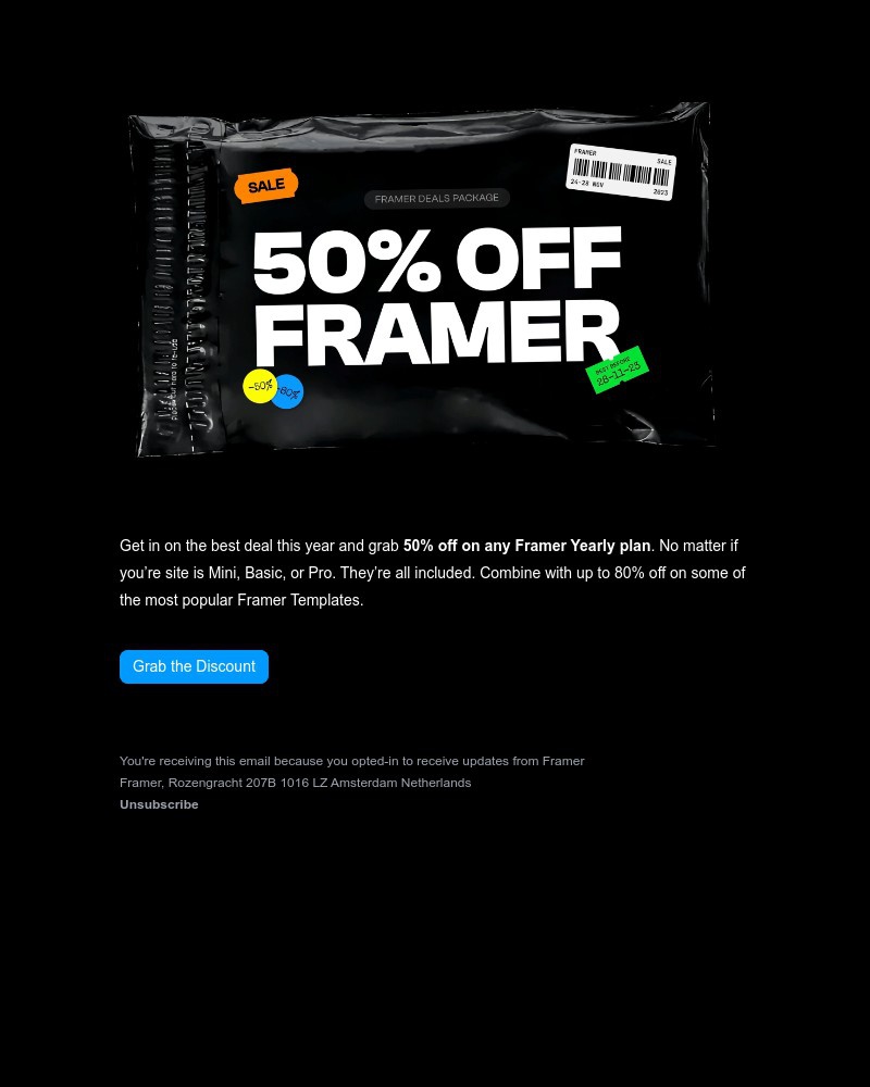 Screenshot of email with subject /media/emails/get-50-off-framer-4cf891-cropped-8d459aa2.jpg