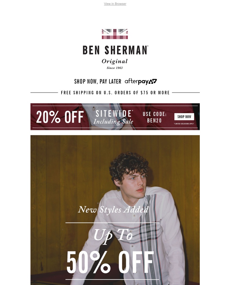 Screenshot of email with subject /media/emails/get-50-off-selected-items-cropped-8ec60cae.jpg