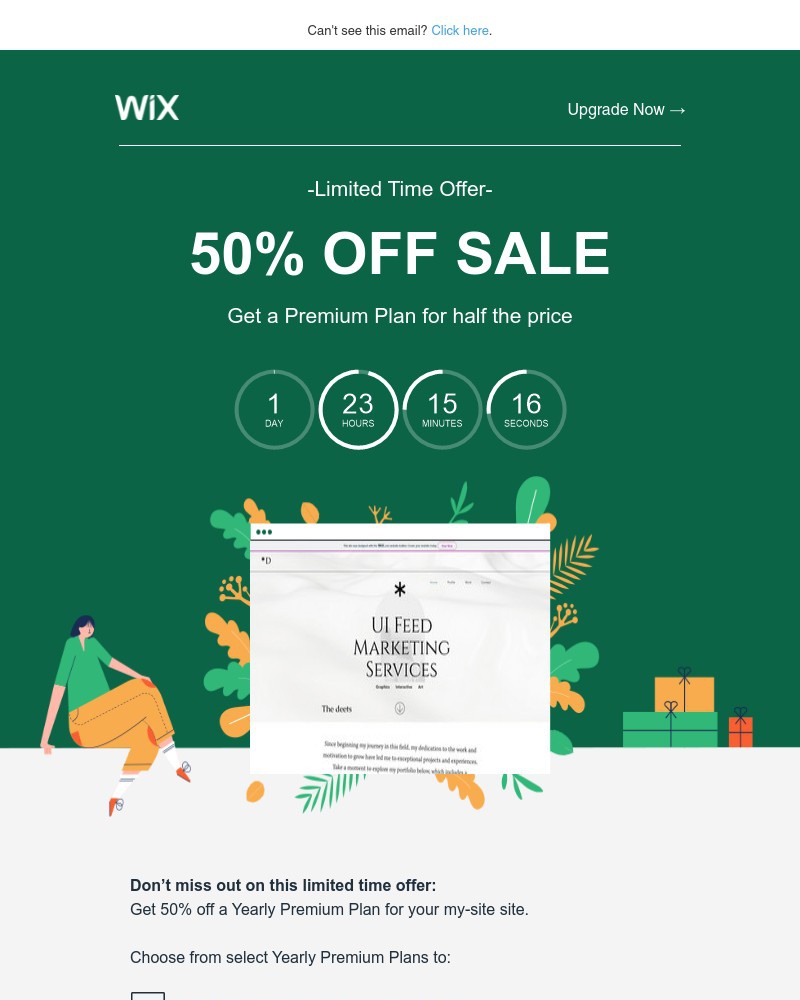 Screenshot of email with subject /media/emails/get-50-off-when-you-upgrade-your-my-site-website-bae929-cropped-ba704b94.jpg