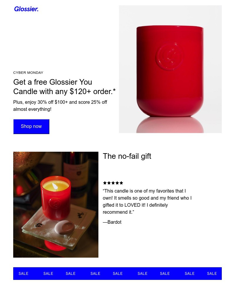 Screenshot of email with subject /media/emails/get-a-free-glossier-you-candle-with-your-order-fc677b-cropped-de24b8f1.jpg