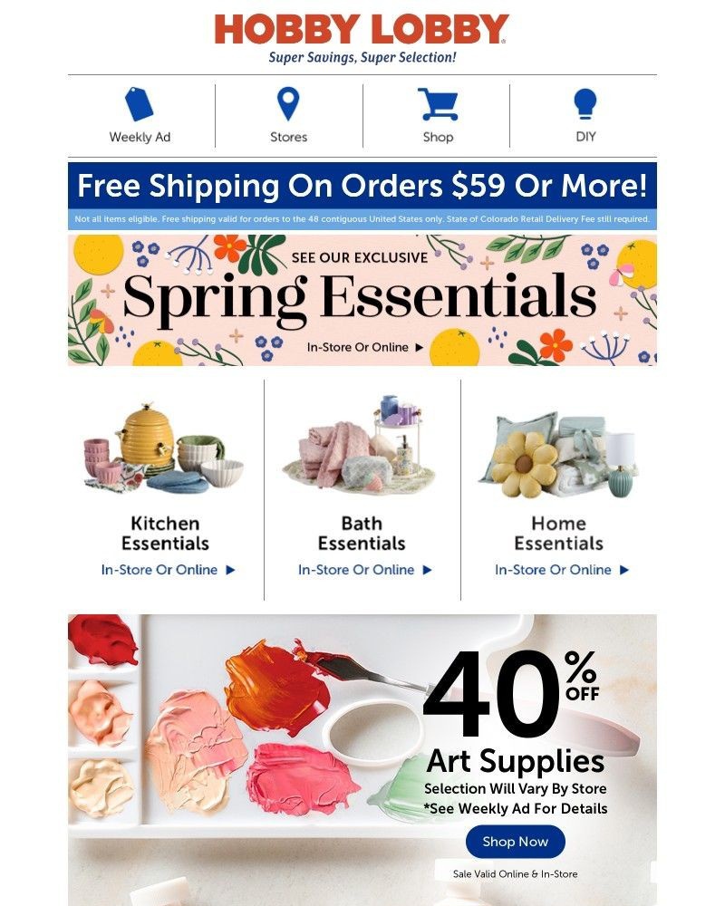 Screenshot of email with subject /media/emails/get-creative-with-40-off-art-supplies-b2ac0c-cropped-33a4fd38.jpg