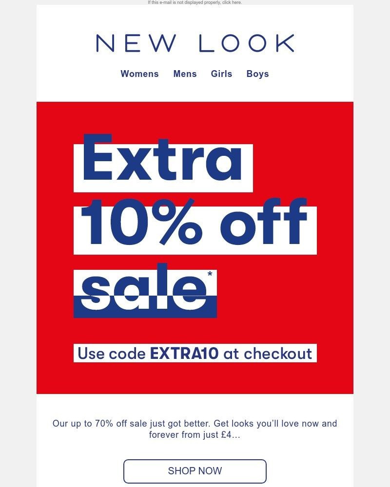 Screenshot of email with subject /media/emails/get-favourites-from-4-enjoy-an-extra-10-off-sale-35e921-cropped-2e0e2e1c.jpg