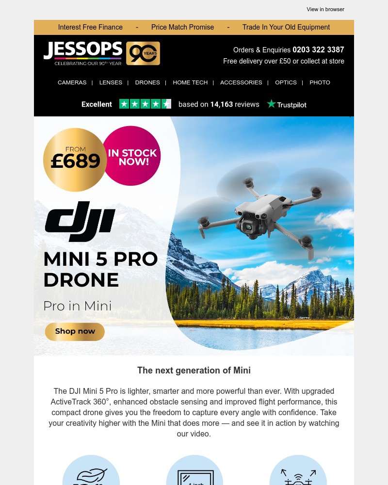 Screenshot of email with subject /media/emails/get-ready-for-takeoff-with-the-dji-mini-5-pros-amazing-features-9c34a1-cropped-a3e22fa8.jpg