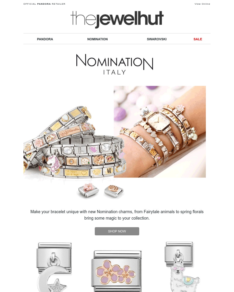 Screenshot of email with subject /media/emails/get-set-for-summer-new-arrivals-from-nomination-pandora-cropped-3322ba91.jpg