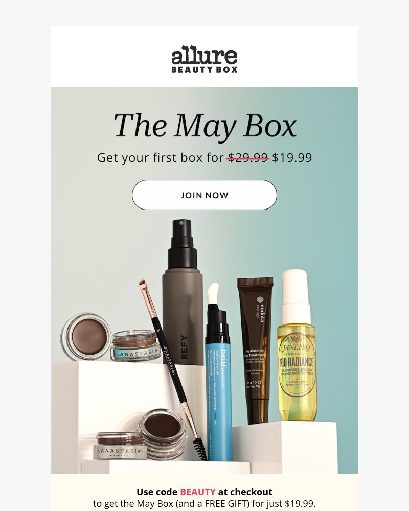 Screenshot of email sent to a Architectural Digest Newsletter subscriber