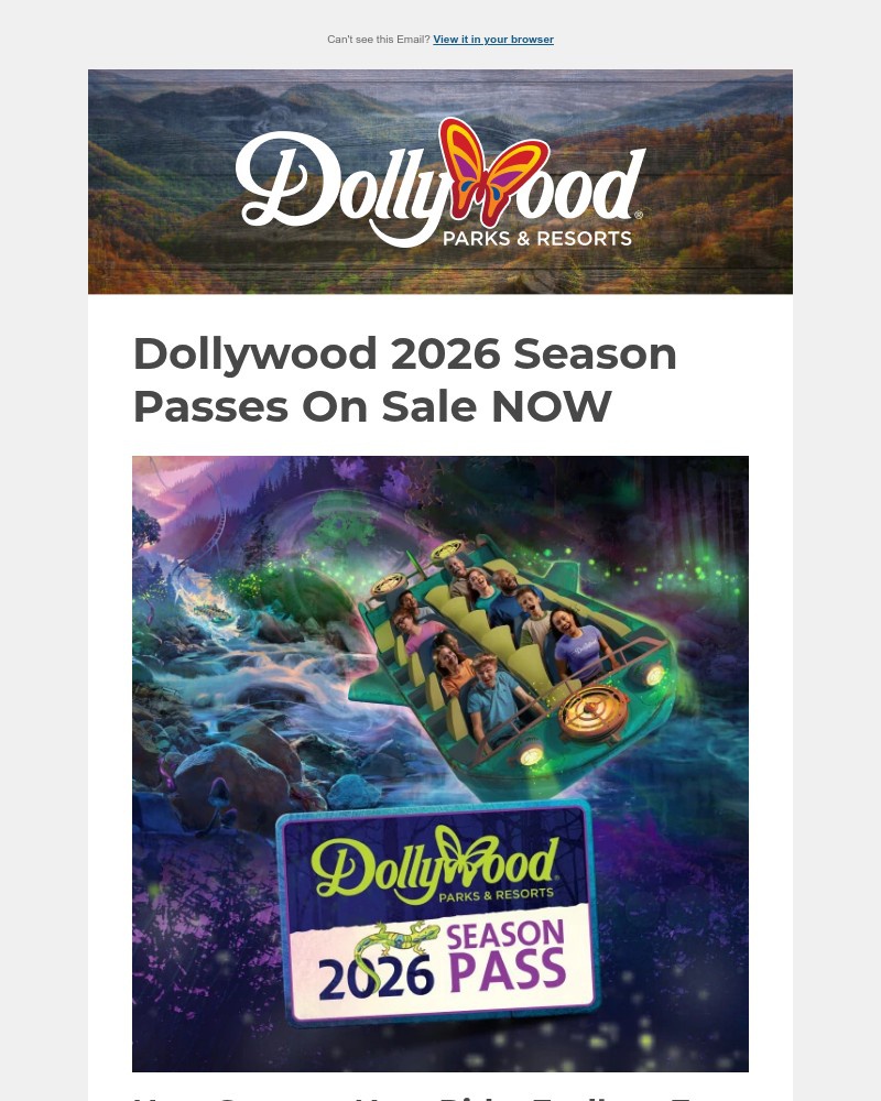Screenshot of email with subject /media/emails/get-your-2026-season-pass-on-sale-now-a0f04e-cropped-3486e632.jpg
