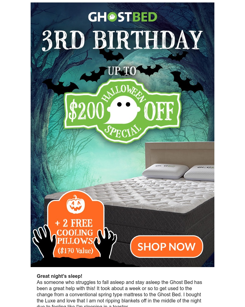 Screenshot of email with subject /media/emails/ghostbeds-birthday-sale-save-up-to-200-2-free-pillows-cropped-157179cb.jpg