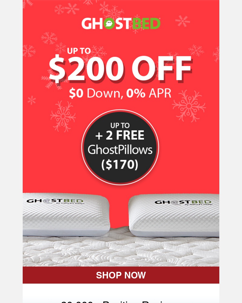 Screenshot of email with subject /media/emails/ghostbeds-holiday-sale-save-up-to-200-2-free-pillows-cropped-ff48d934.jpg