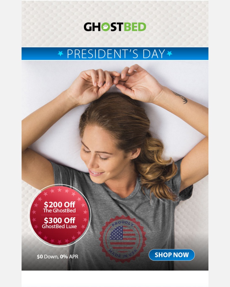 Screenshot of email with subject /media/emails/ghostbeds-presidents-day-sale-save-up-to-300-2-free-pillows-cropped-e3f4f6ec.jpg