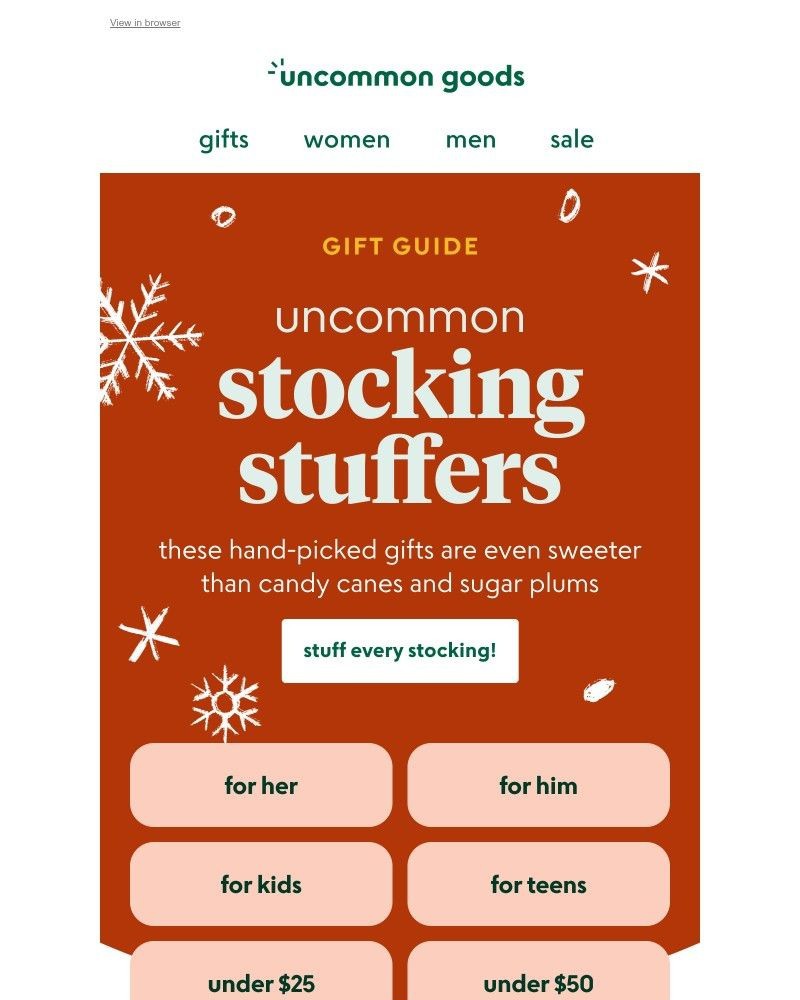 Screenshot of email with subject /media/emails/gift-guide-uncommon-stocking-stuffers-f74f27-cropped-72acee92.jpg