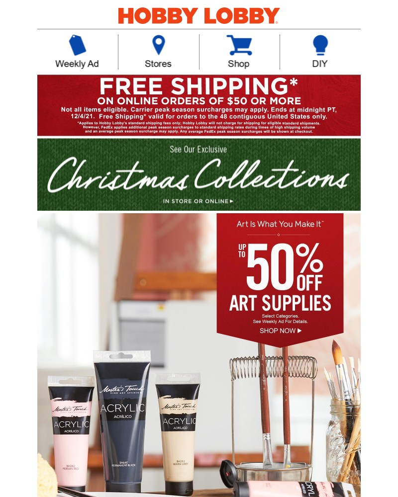 Screenshot of email with subject /media/emails/gift-idea-50-off-art-supplies-7b2fc6-cropped-93f1cf0a.jpg