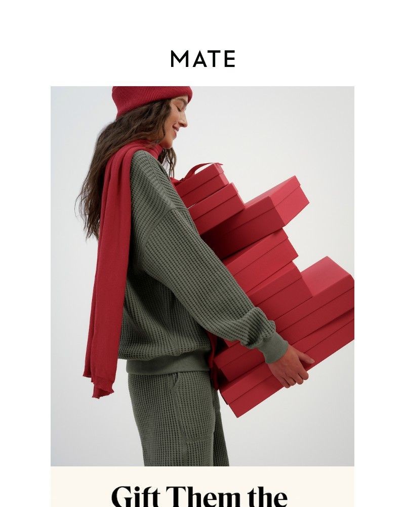 Screenshot of email sent to a MATE the Label Newsletter subscriber