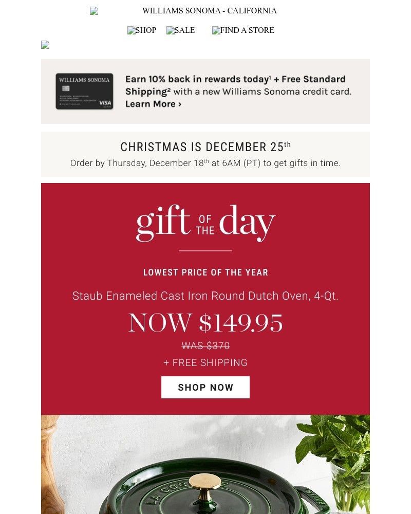 Screenshot of email with subject /media/emails/gift-of-the-day-staub-4-qt-round-oven-now-14995-free-shipping-lowest-price-of-the_tuSAeUU.jpg