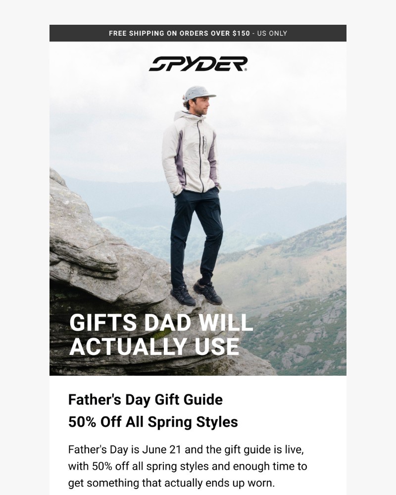 Screenshot of email with subject /media/emails/gifts-dad-will-actually-use-50-off-spring-5b34d1-cropped-de24d0a6.jpg