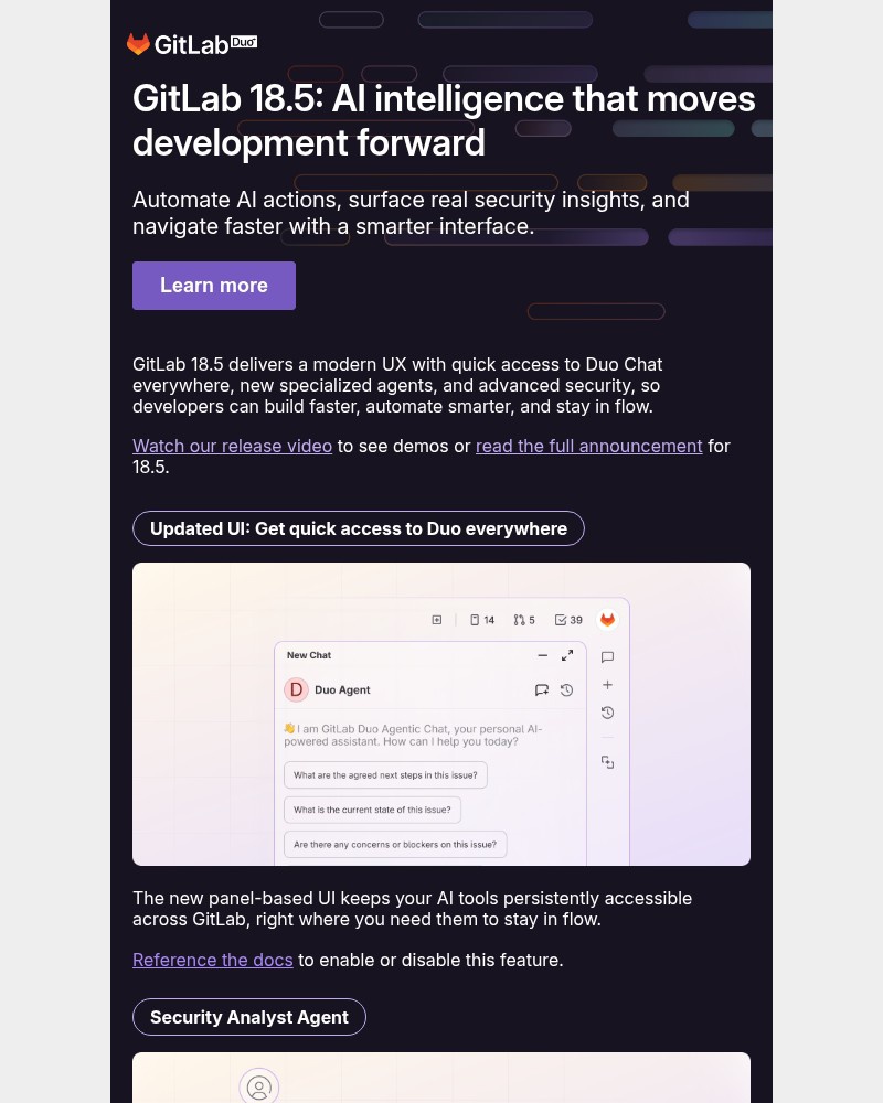 Screenshot of email with subject /media/emails/gitlab-185-more-ai-automation-advanced-security-intelligence-a-smarter-interface-_g8IM5O4.jpg