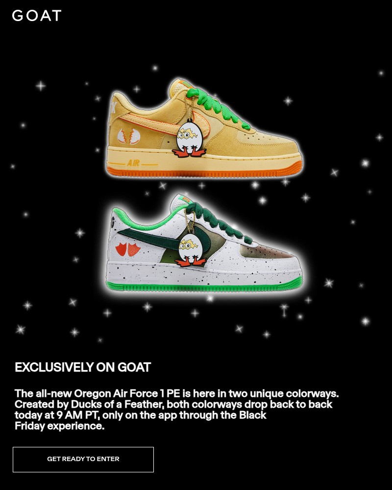 Screenshot of email sent to a Goat Registered user