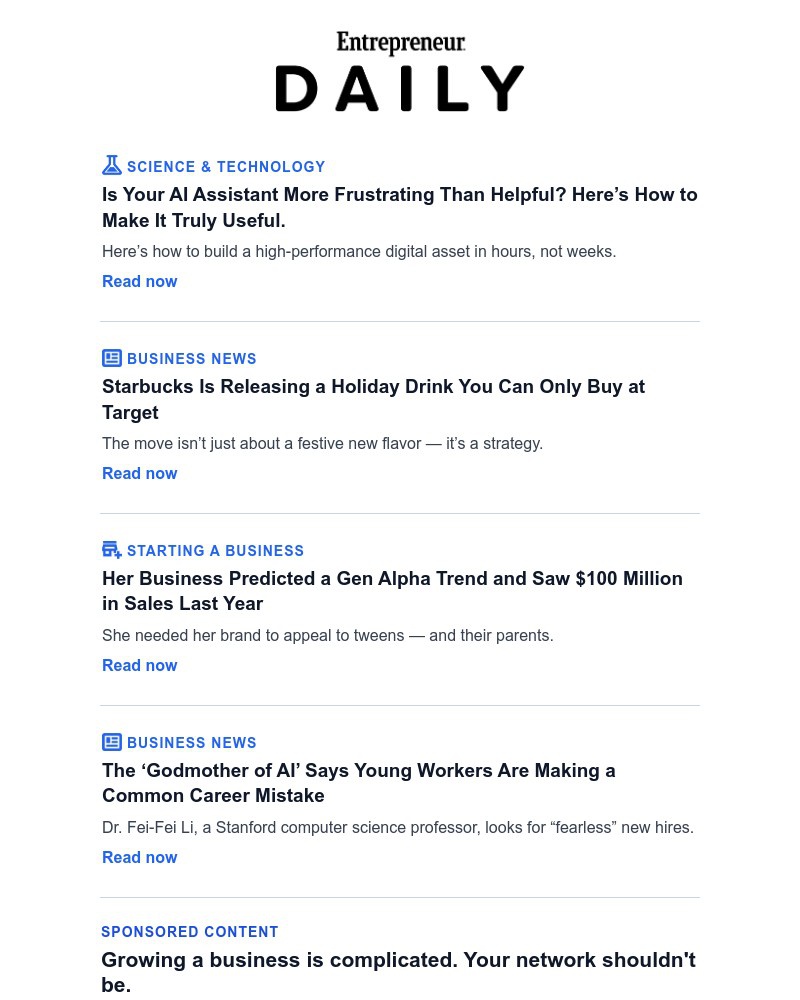 Screenshot of email with subject /media/emails/godmother-of-ai-says-dont-make-this-career-mistake-a586be-cropped-7a3f8e3c.jpg